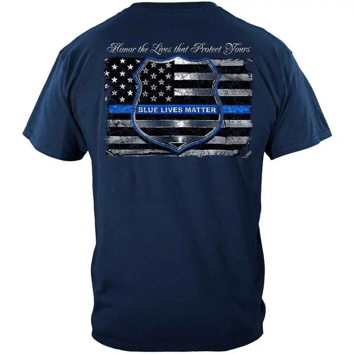 Blue Lives Matter Law Enforcement T-Shirt