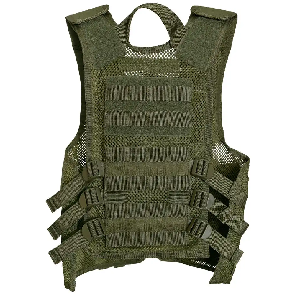 Alternative view of Kids Olive Drab Cross Draw Tactical Vest