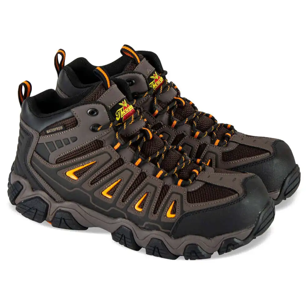 Thorogood Crosstrex Mid Putty Waterproof Composite Toe Men's Work Hiker - 804-4291