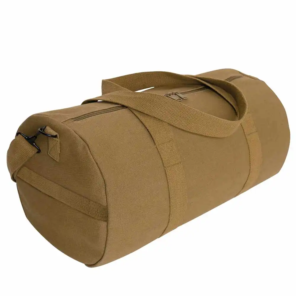 Alternative view of 19-Inch Coyote Canvas Military Duffle Bag