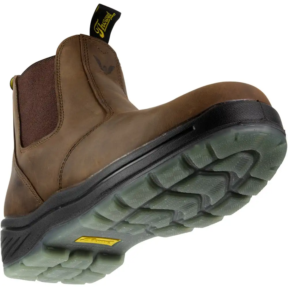 Alternative view of Thorogood Thoro-Flex 6-inch Crazy Horse Composite Toe Chelsea Men's Work Boot - 804-3166