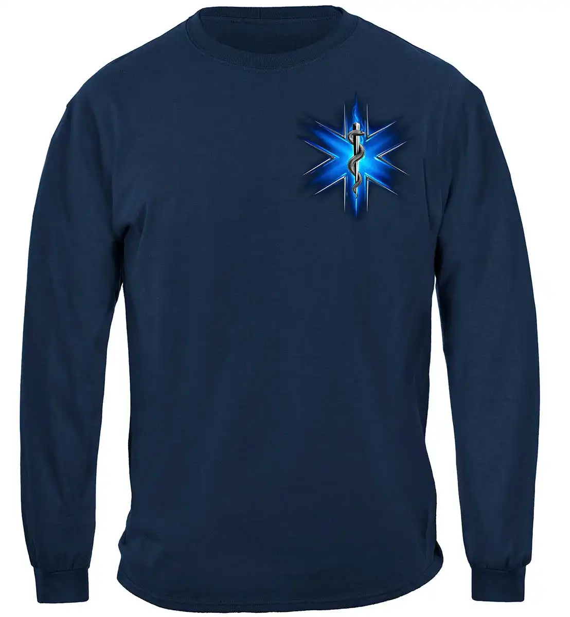 Alternative view of Paramedic Prayer Long Sleeve EMT T-shirt