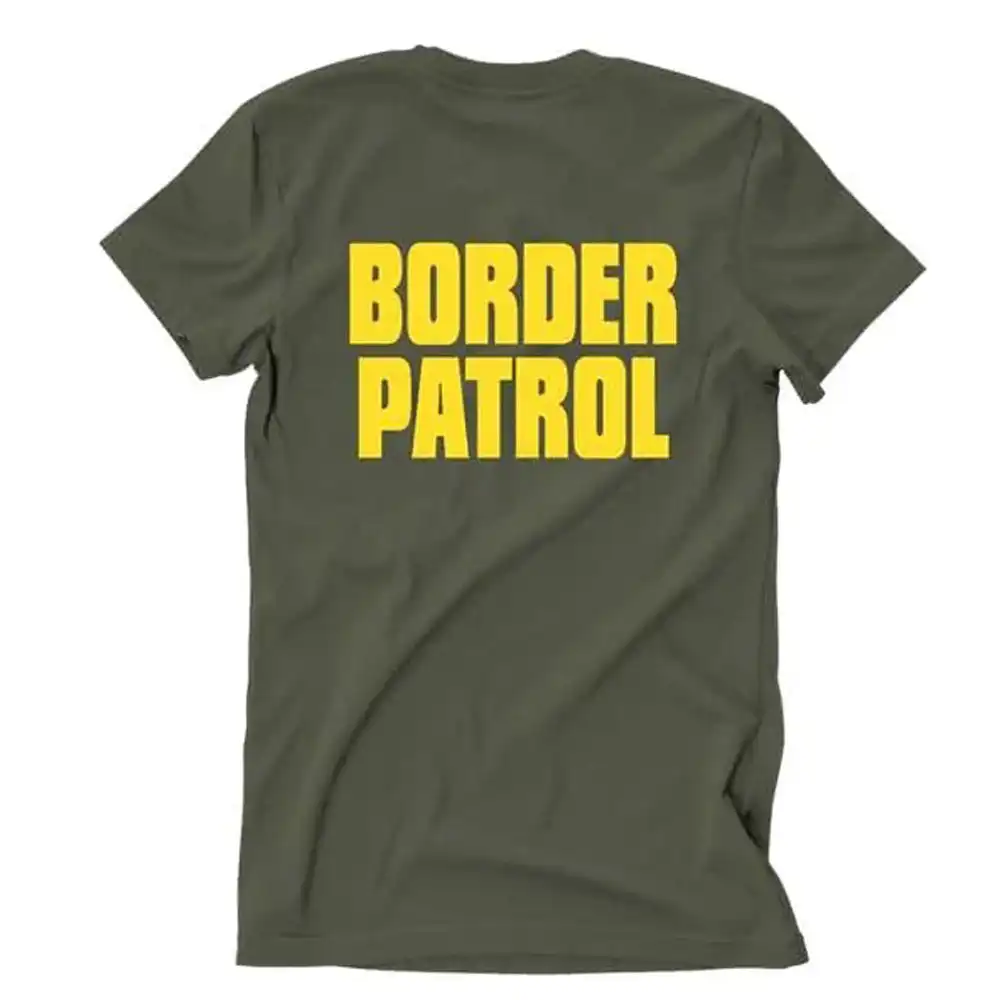 Alternative view of Double-Sided Border Patrol T-Shirt