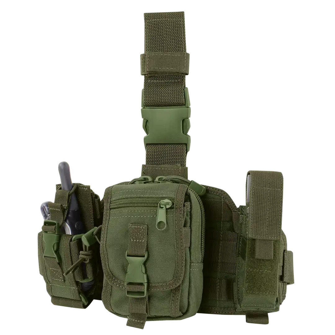 Alternative view of Condor Tactical Utility Thigh Rig