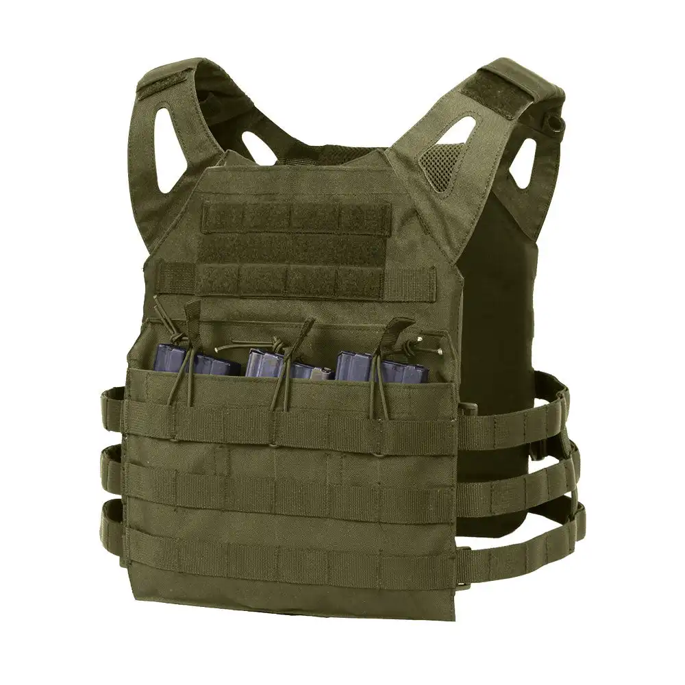 Alternative view of Basic Issue Lightweight Olive Drab Plate Carrier Vest