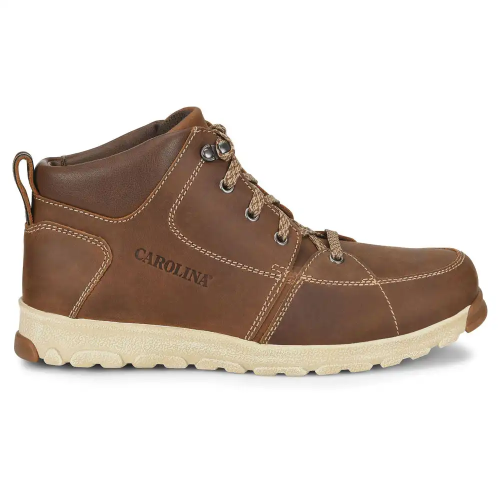 Alternative view of Carolina 6-Inch Lightweight Brown ESD Aluminum Toe Hiker