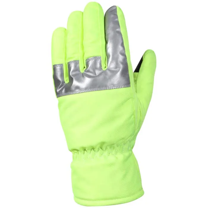 Alternative view of High-Visibility Green Reflective Waterproof Winter Gloves