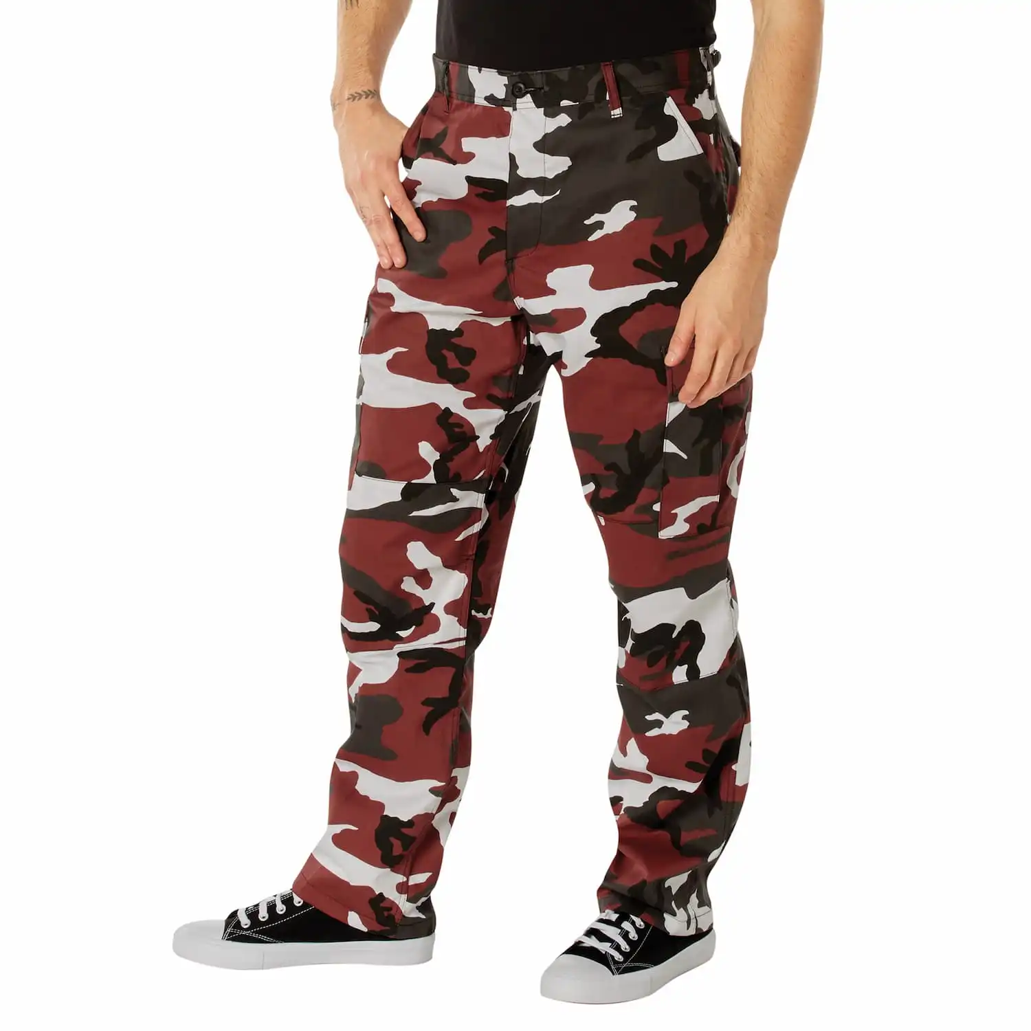 Alternative view of Red Camouflage BDU Pant