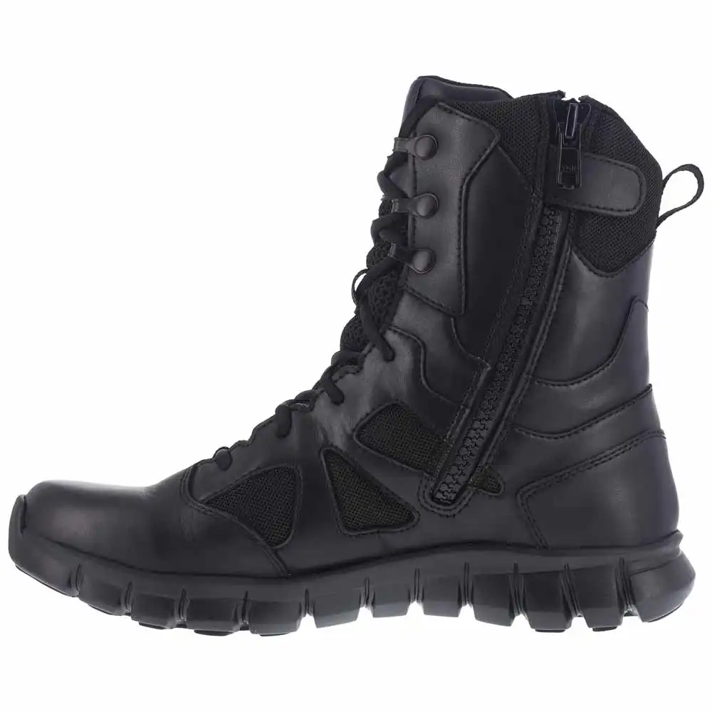 Alternative view of Reebok Sublite Waterproof 8-Inch Black Side-Zip Tactical Boot