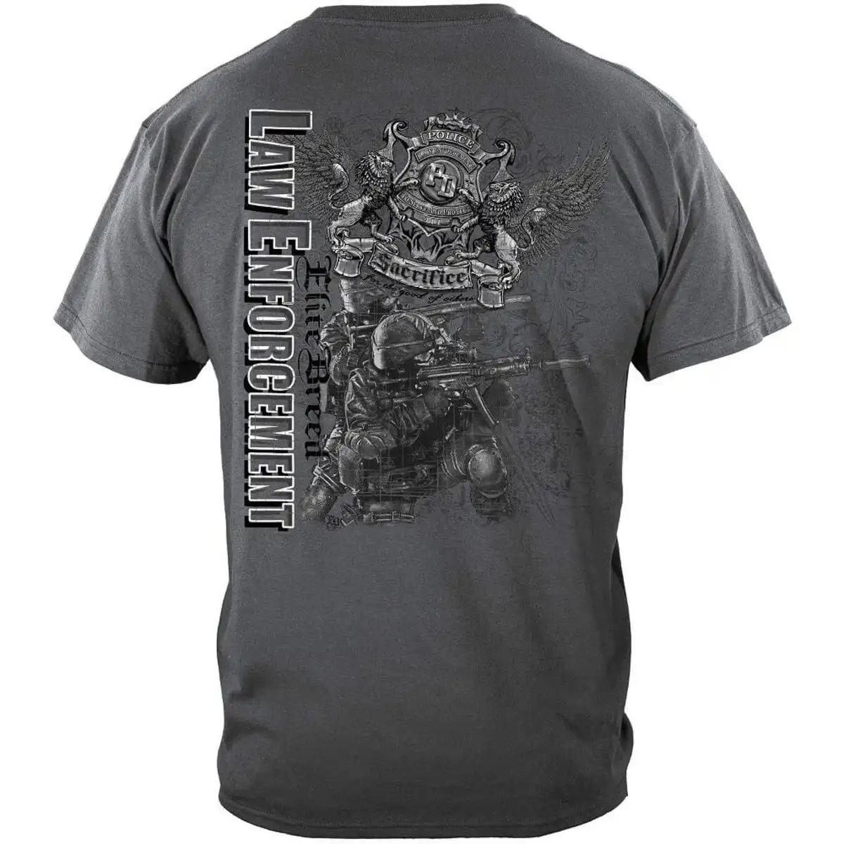 Elite Breed 'For the Good of Others' LE T-Shirt - Charcoal
