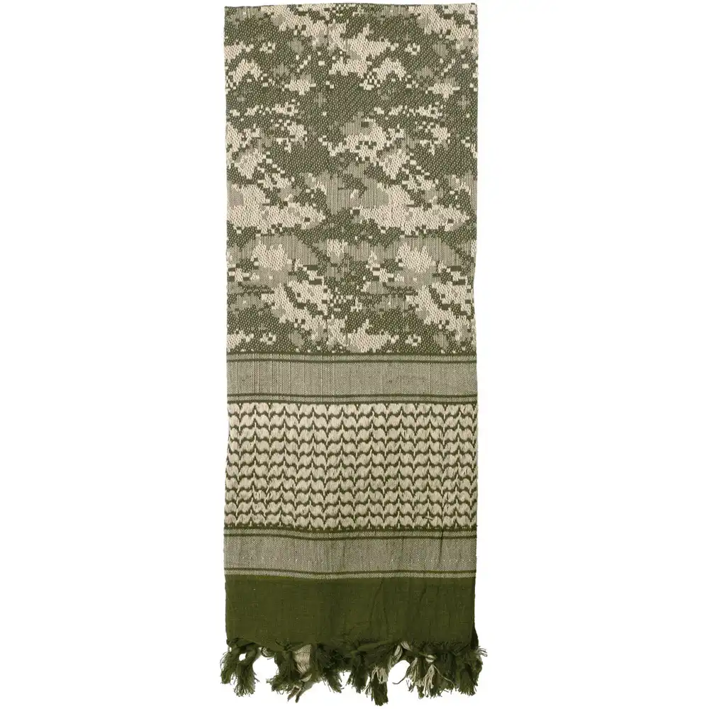 Alternative view of Camouflage Shemagh Tactical Desert Scarf