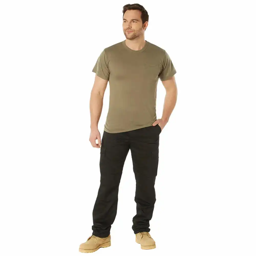 Alternative view of Rothco Stay-Cool Moisture Wicking Pocket T-Shirt