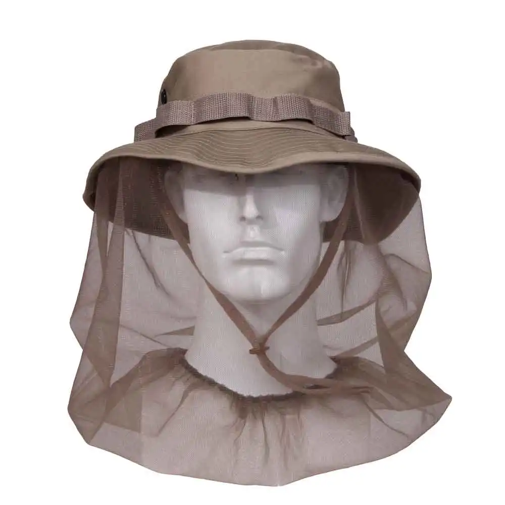 Alternative view of Basic Issue Boonie Hat with Mosquito Netting