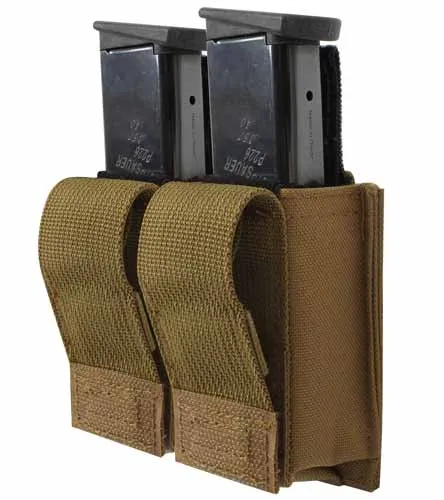 Alternative view of Double Pistol Magazine Pouch with Insert by Rothco