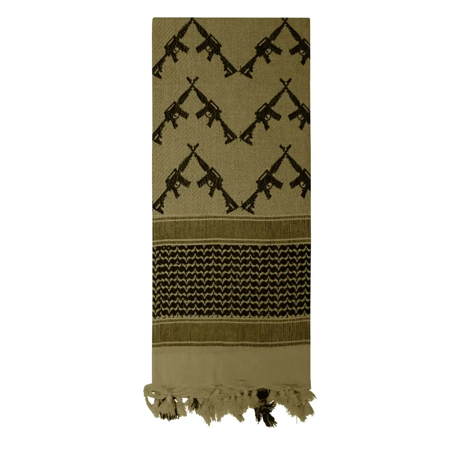 Alternative view of Crossed Rifle Shemagh Tactical Scarf
