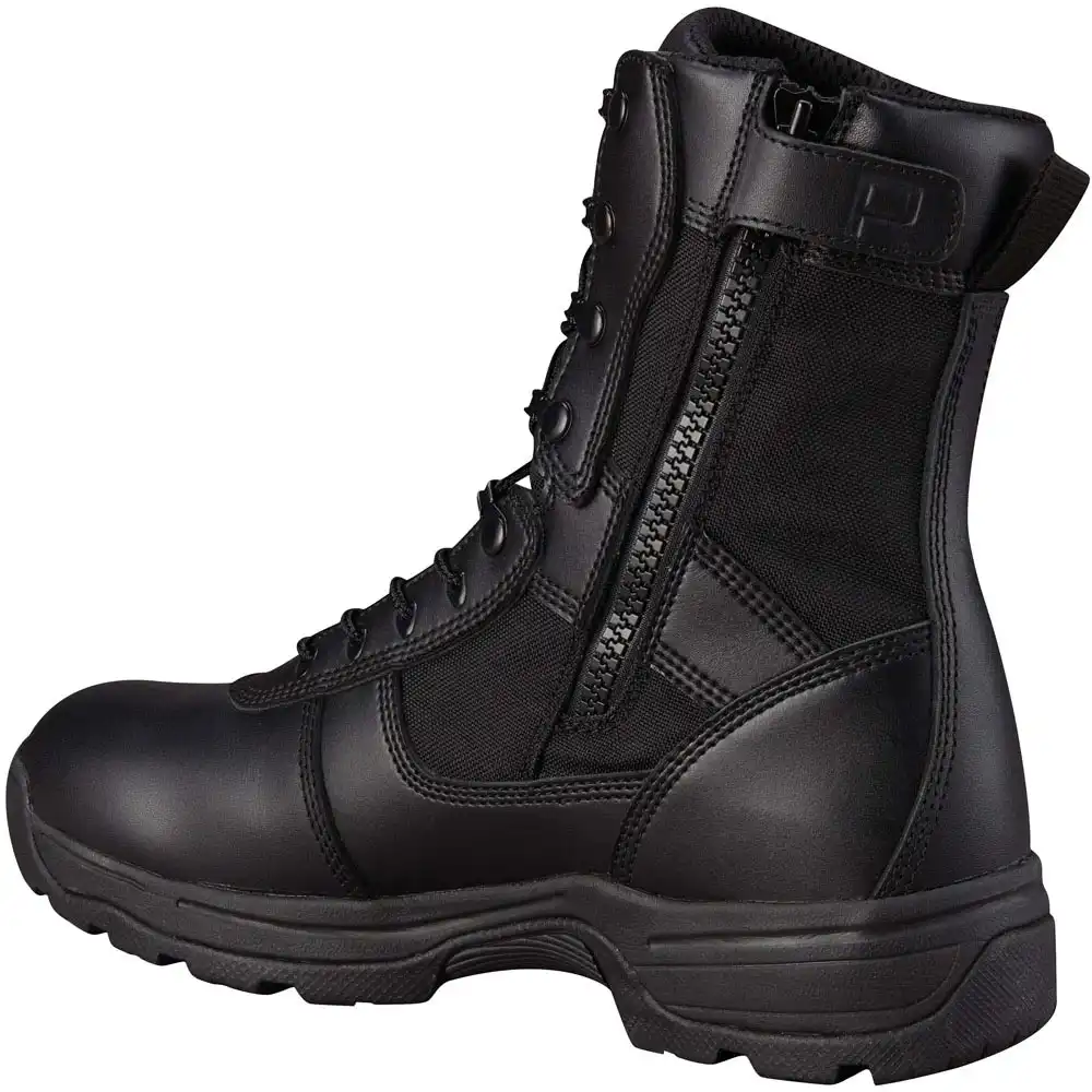 Alternative view of Propper Series 100 8-inch Side Zip Boot Waterproof Composite Safety Toe Black Tactical Boot