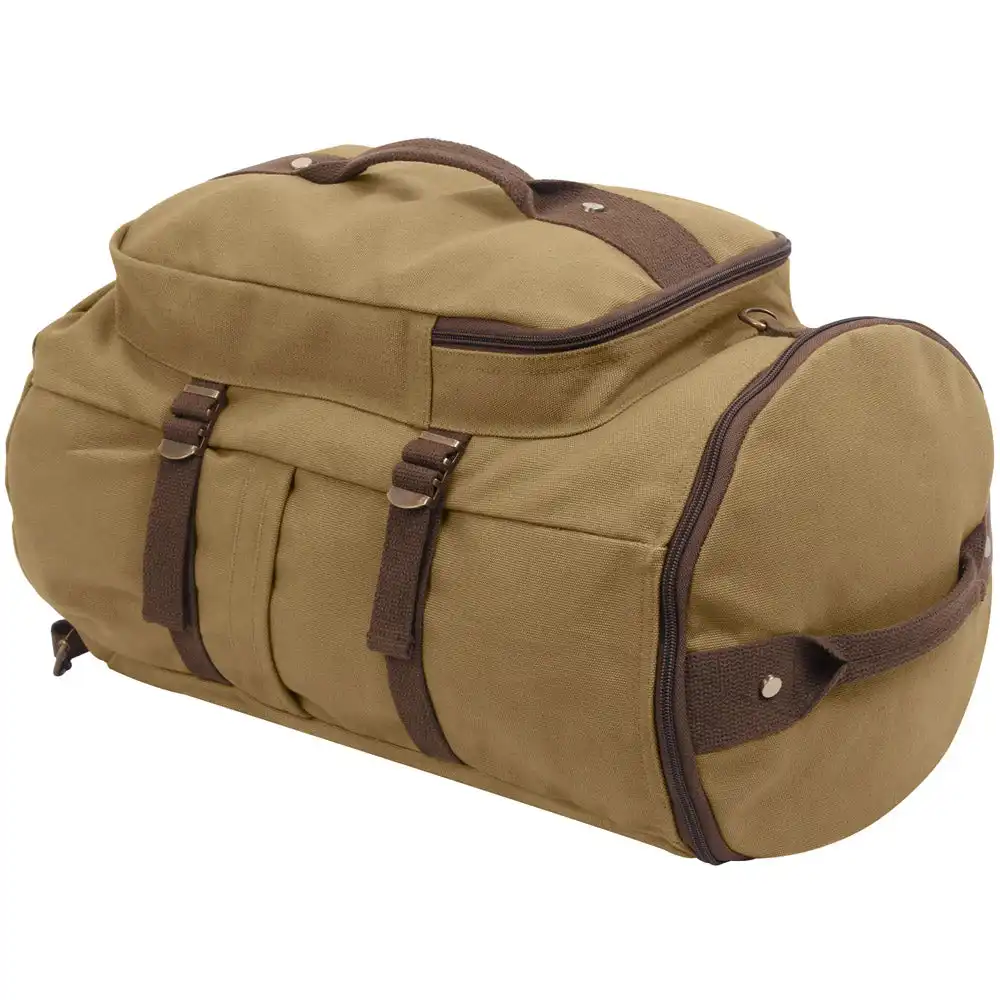Alternative view of 19-Inch Convertible Canvas Duffle Backpack