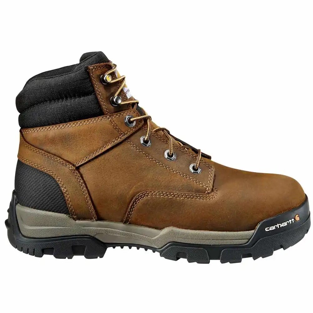 Alternative view of Carhartt Ground Force 6-inch Brown Waterproof Comp Toe Work Boot