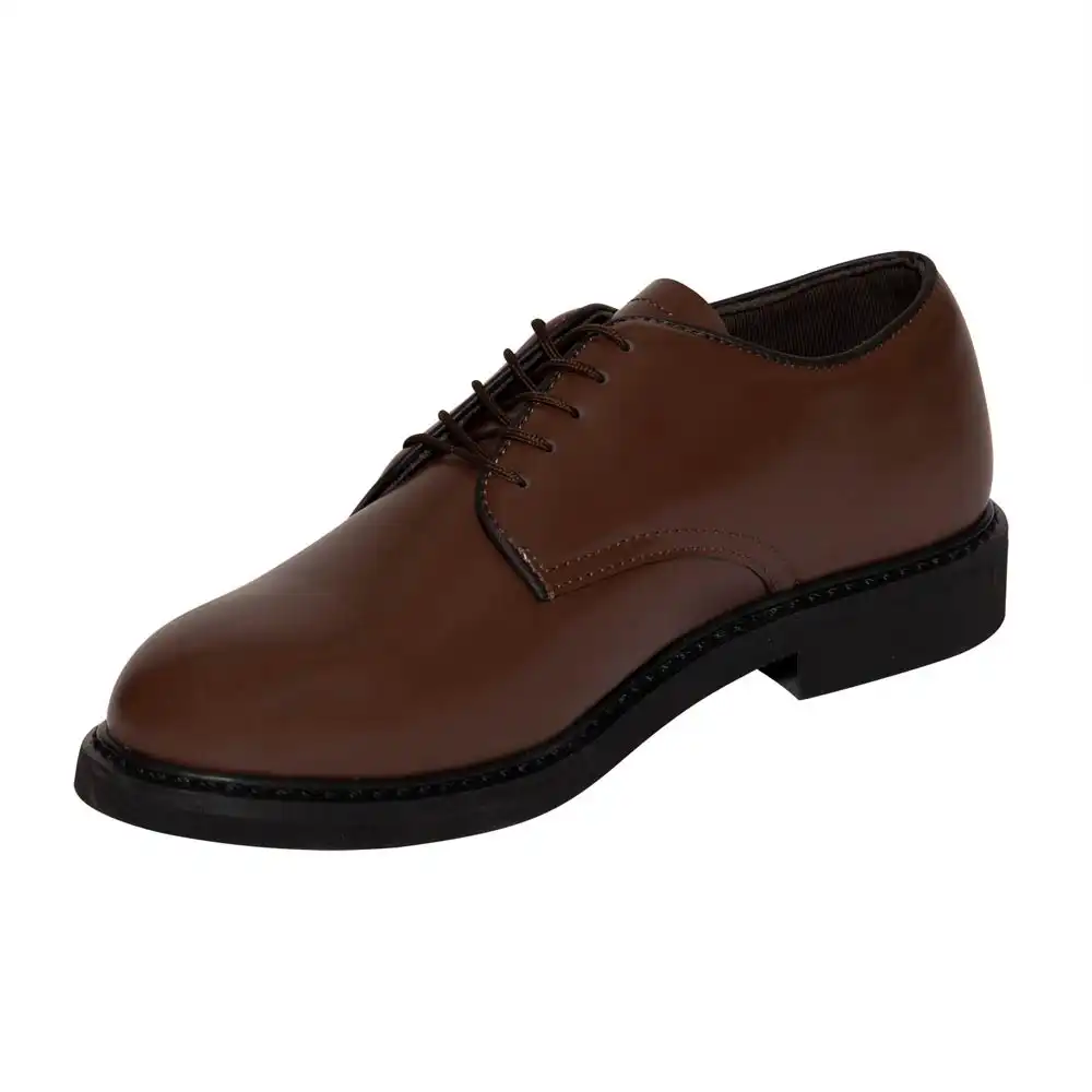 Alternative view of Rothco Brown Polishable Oxford Shoes
