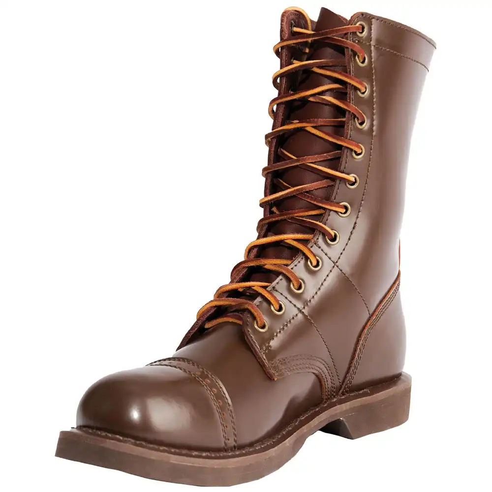 Alternative view of Rothco Vintage 10-Inch Brown Leather Military Combat Boot