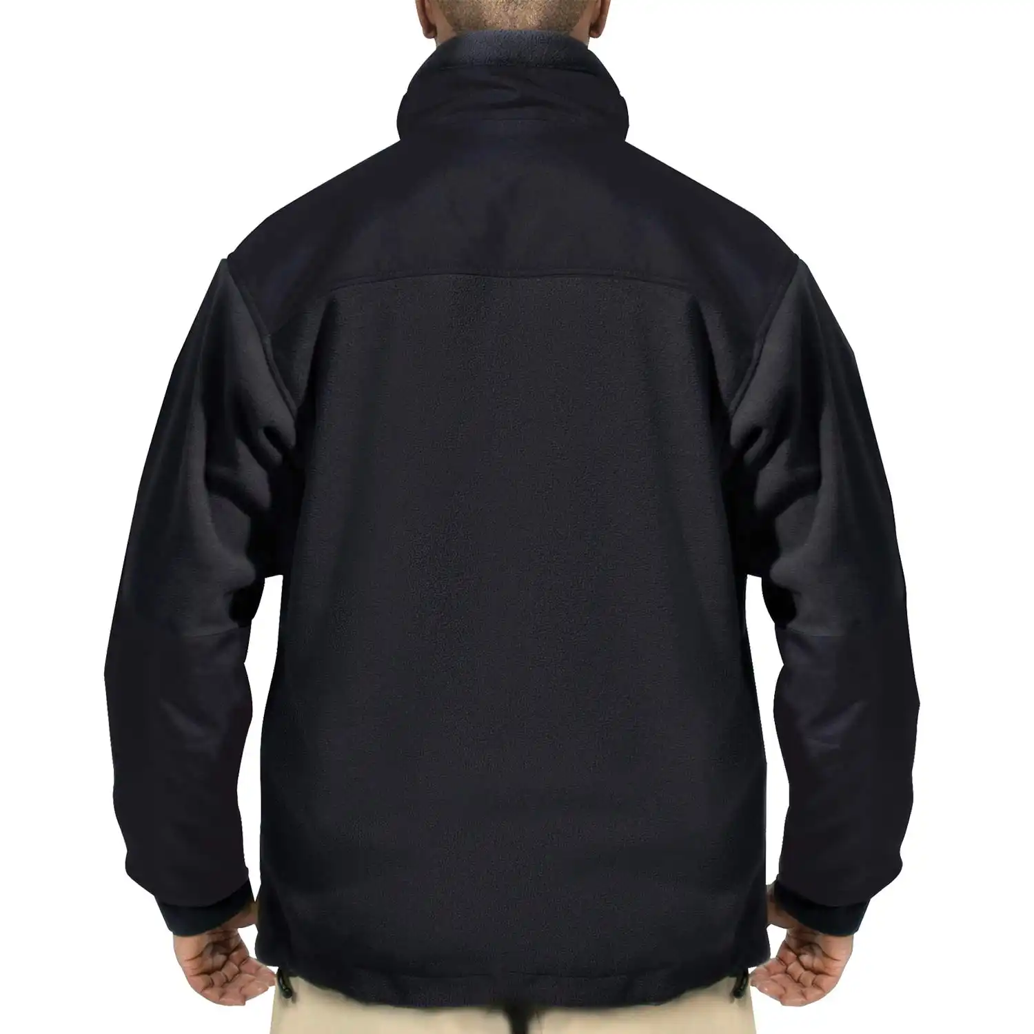 Alternative view of Spec Ops Midnight Navy Blue Heavyweight Fleece Jacket