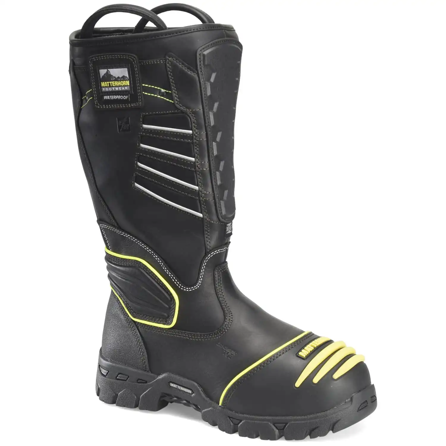 Matterhorn Muckmen WP 15-inch Met Guard Composite Toe Pull-on Work Boot