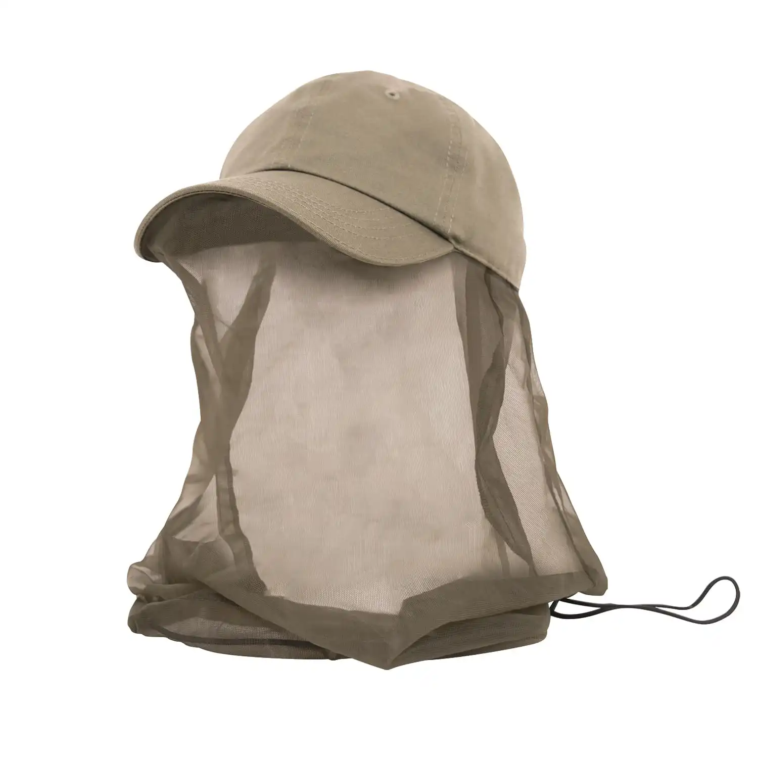 Rothco Baseball Cap with Mosquito Head Net