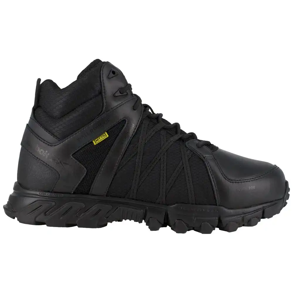 Alternative view of Reebok Trailgrip Men's Mid Internal Met Guard Waterproof Composite Toe Black Work Boot