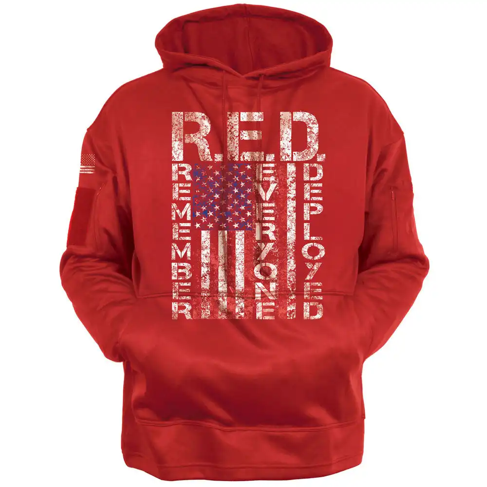 Alternative view of R.E.D. Concealed Carry Hooded Sweatshirt