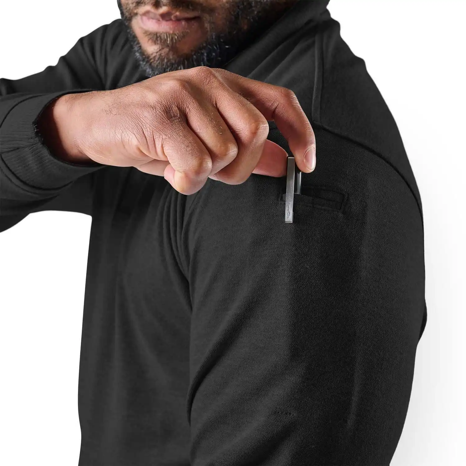 Alternative view of 24-7 Series Men's Original Long Sleeve Polo Shirt