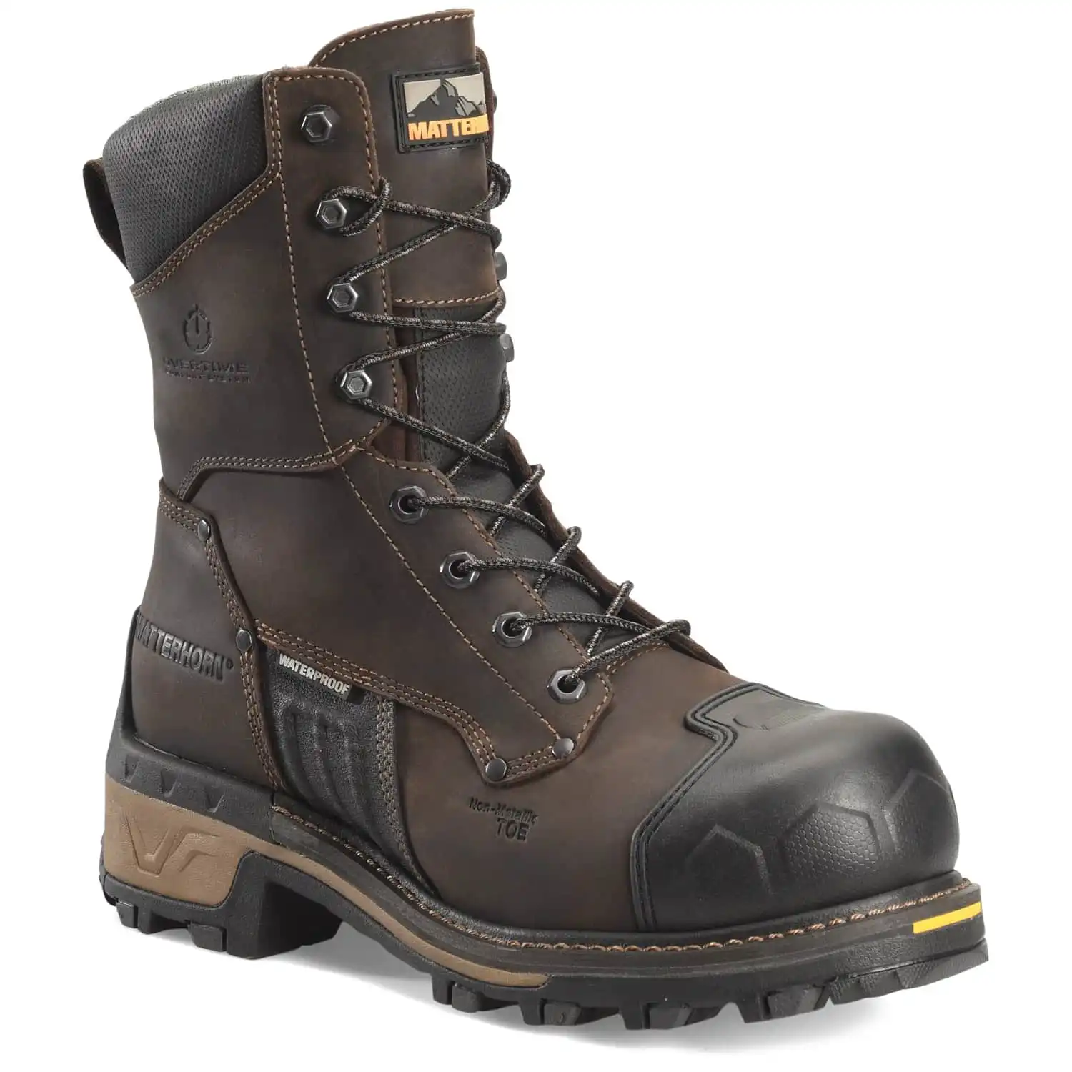 Matterhorn Maximus 2.0 Men's 8-inch Waterproof Composite Safety Toe Logger Work Boot