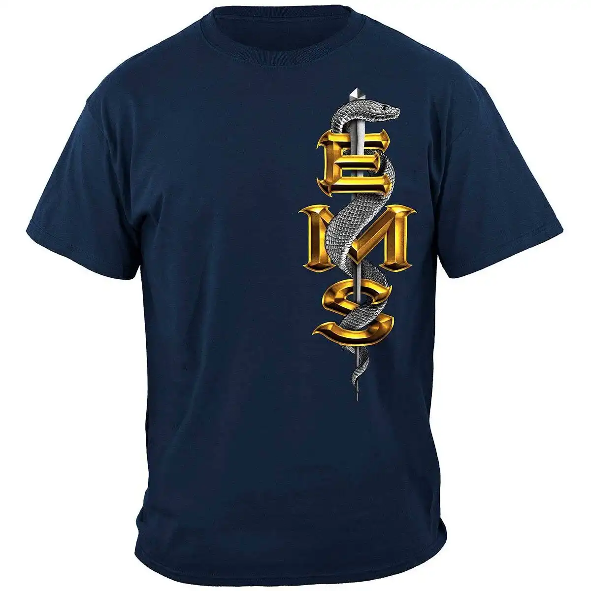 Alternative view of Semper Paratus EMS T-Shirt - Navy