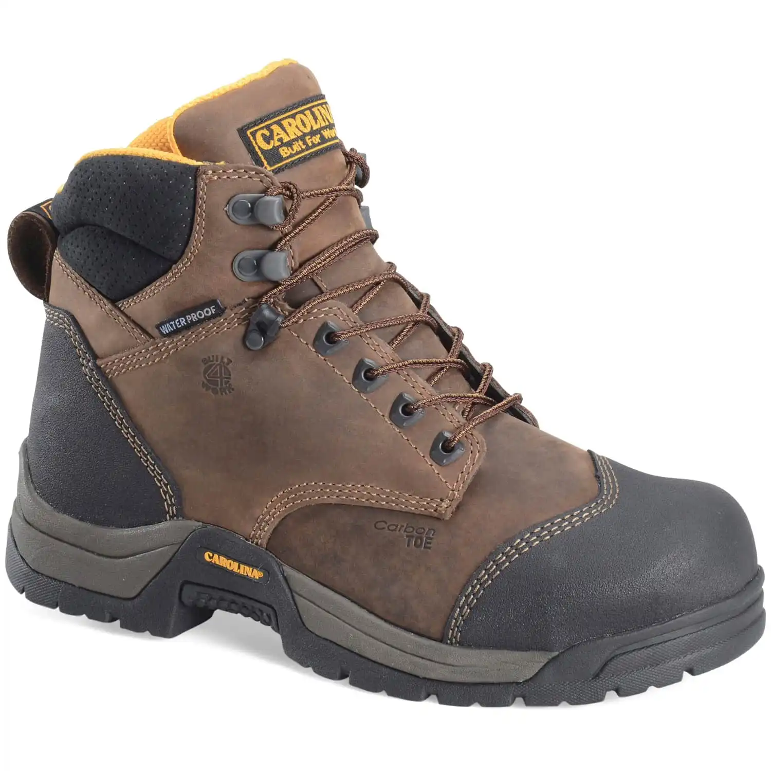 Carolina Bruno Men's 6-inch ESD Waterproof Carbon Composite Broad Toe Work Boot