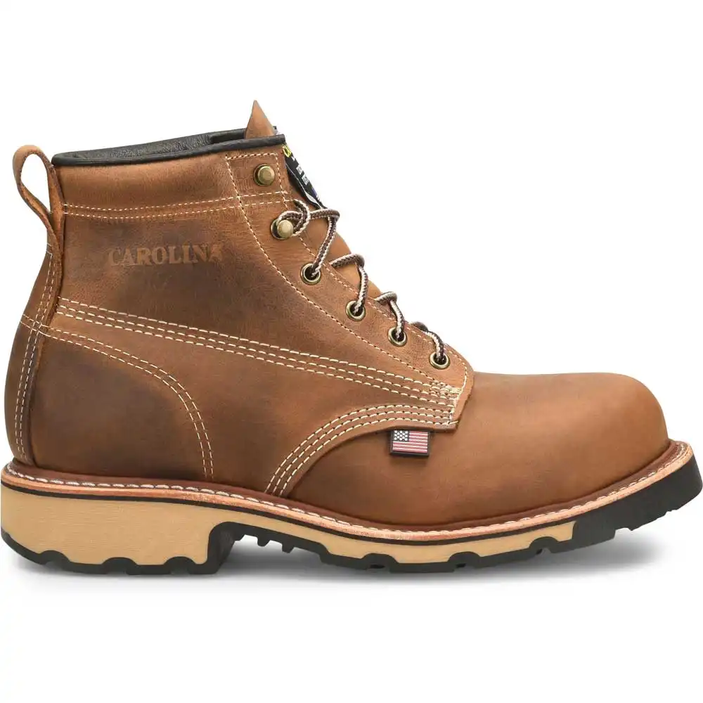 Alternative view of Carolina Ferric USA Men's 6-Inch Steel Toe Work Boot