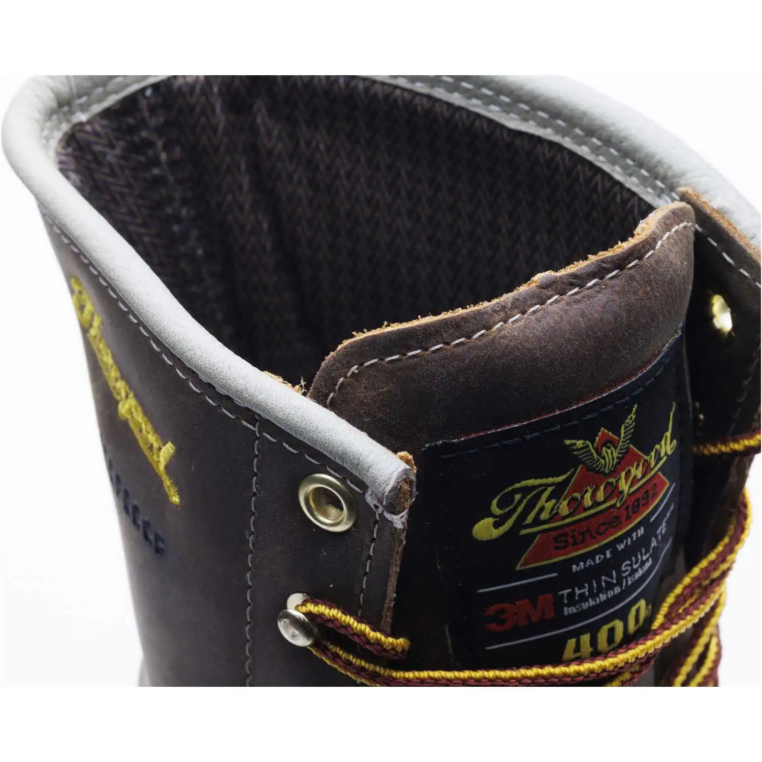 Alternative view of Thorogood American Legacy 8-inch Crazy Horse Waterproof Insulated Nano Composite Toe American Made Men's Work Boot - 804-4520