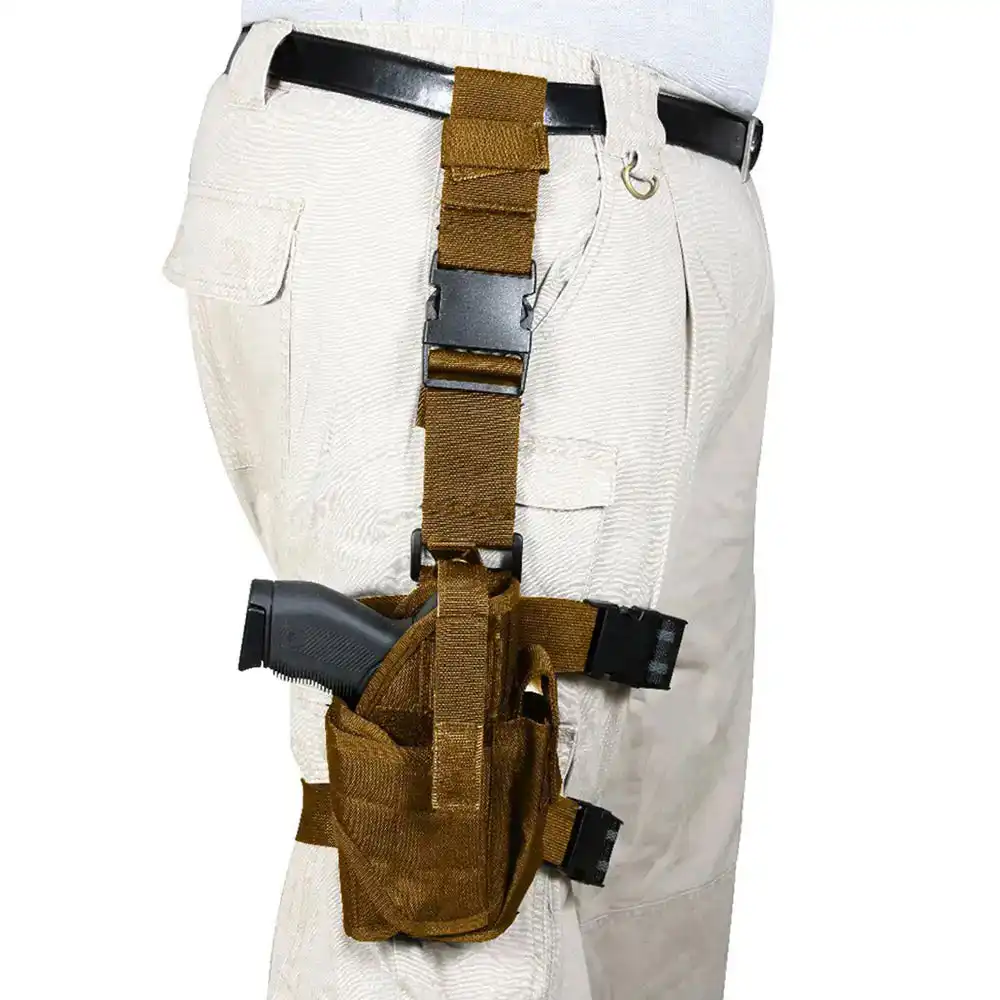 Alternative view of Basic Issue Adjustable Drop Leg Tactical Holster