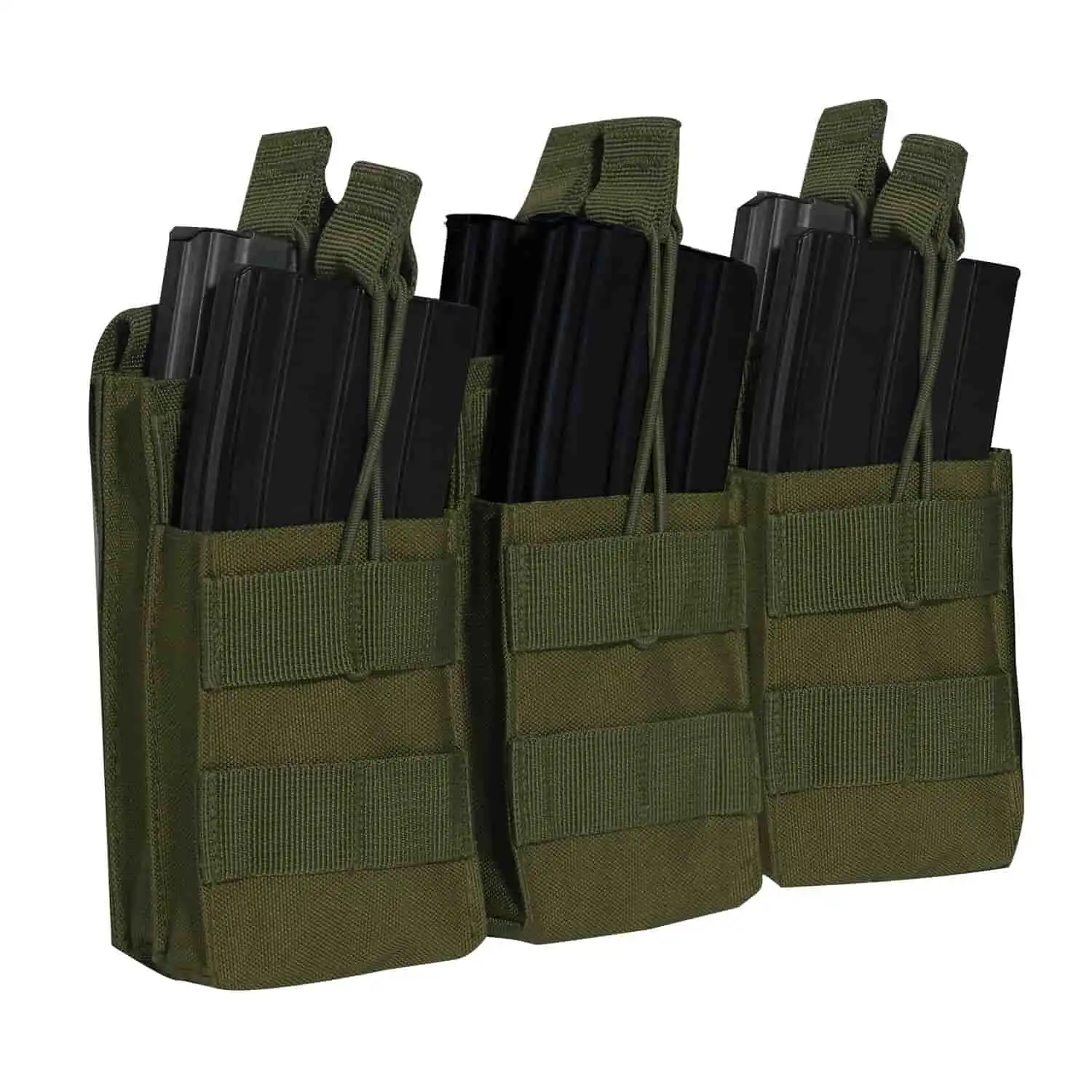 Alternative view of Rothco MOLLE Open Top 6 Rifle Mag Pouch