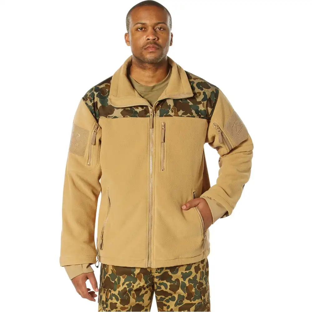 Alternative view of Rothco x Bear Archery Fred Bear Camo Spec Ops Tactical Fleece Jacket