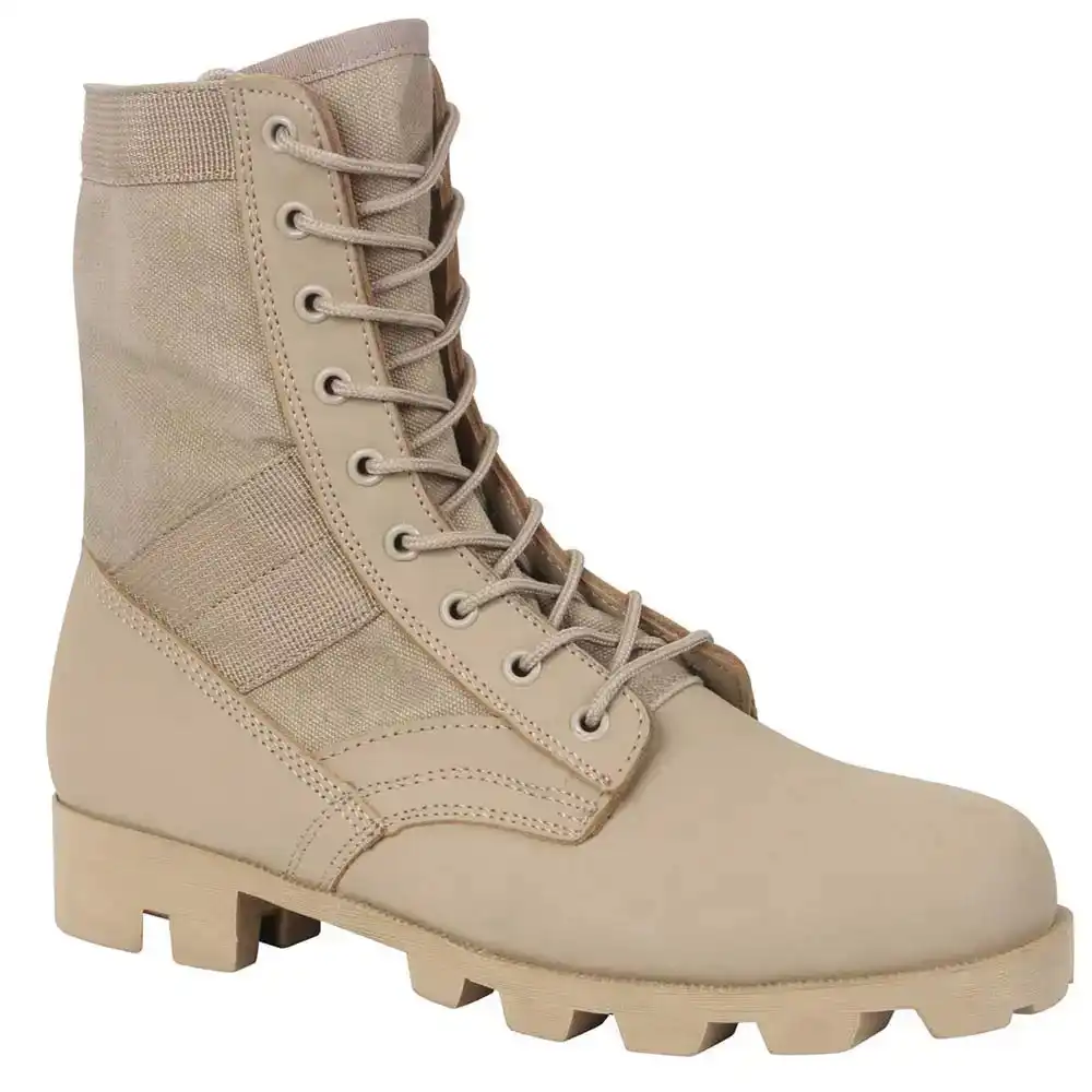 Alternative view of Basic Issue Desert Tan G.I. Style Jungle Boot