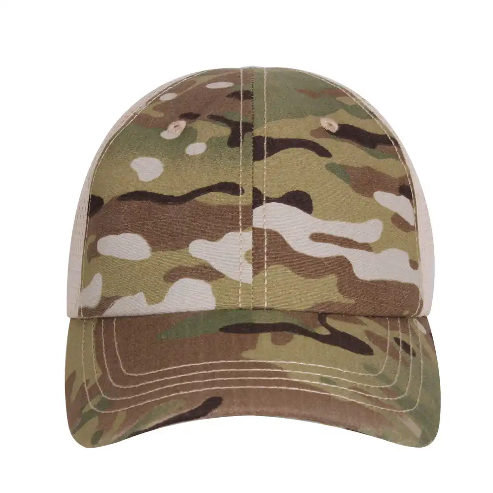 Alternative view of Basic Issue Multicam Mesh Back Tactical Cap