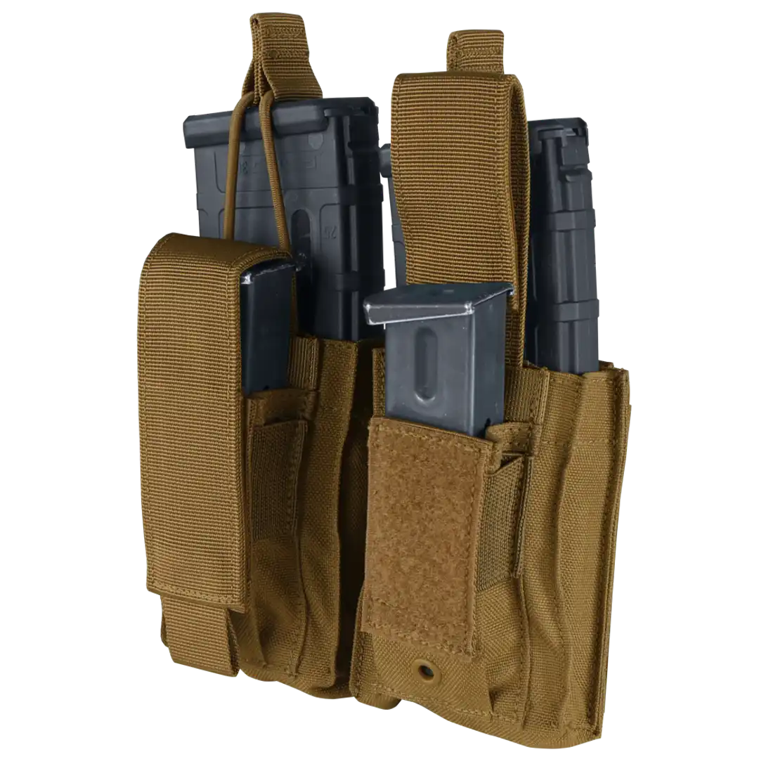 Alternative view of Condor Scorpion OCP Double Kangaroo AR/M4 Mag Pouch