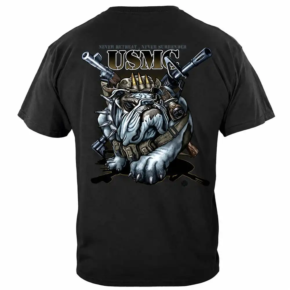 Never Retreat, Never Surrender USMC T-shirt