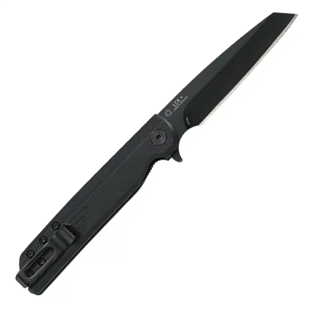 Alternative view of CRKT LCK+ Tanto Blackout 3.24-Inch Assisted Opening Folding Knife