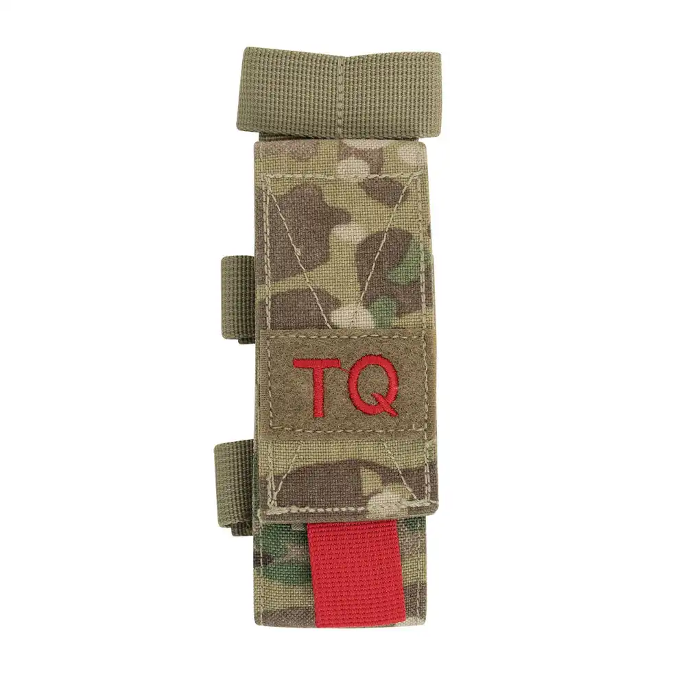 Alternative view of Multicam MOLLE Tourniquet and Trauma Shears Pouch