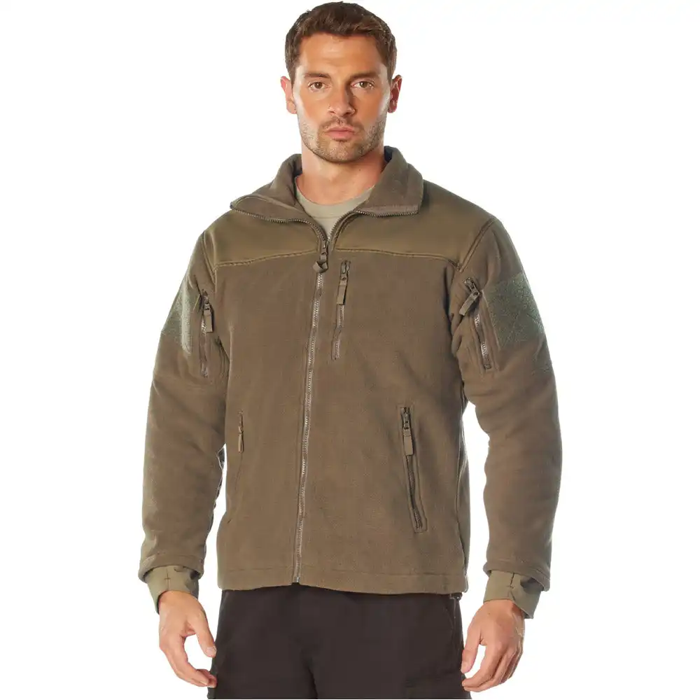 Alternative view of Special Ops Coyote Heavyweight Fleece Jacket