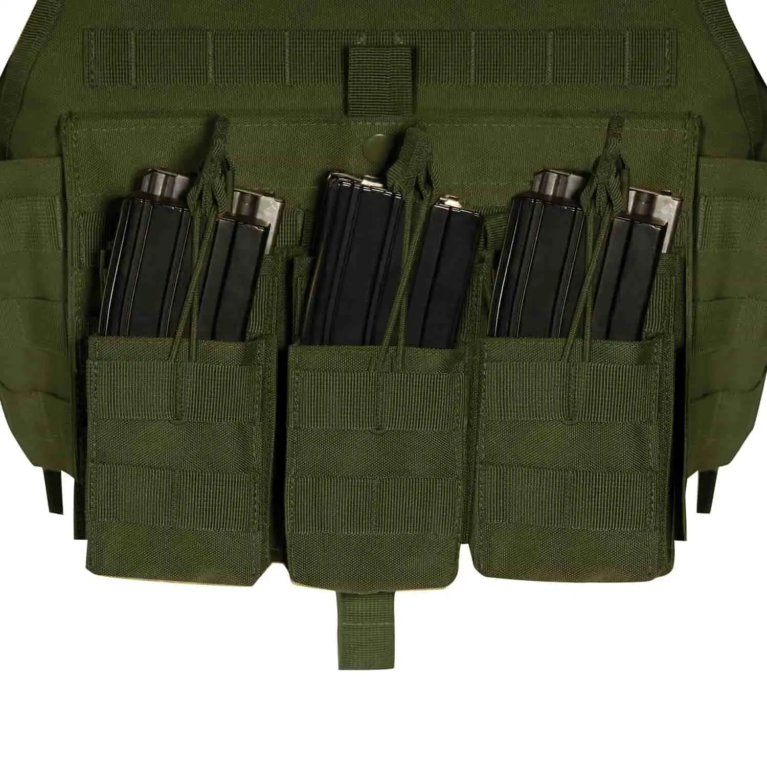 Rothco MOLLE Open Top 6 Rifle Mag Pouch