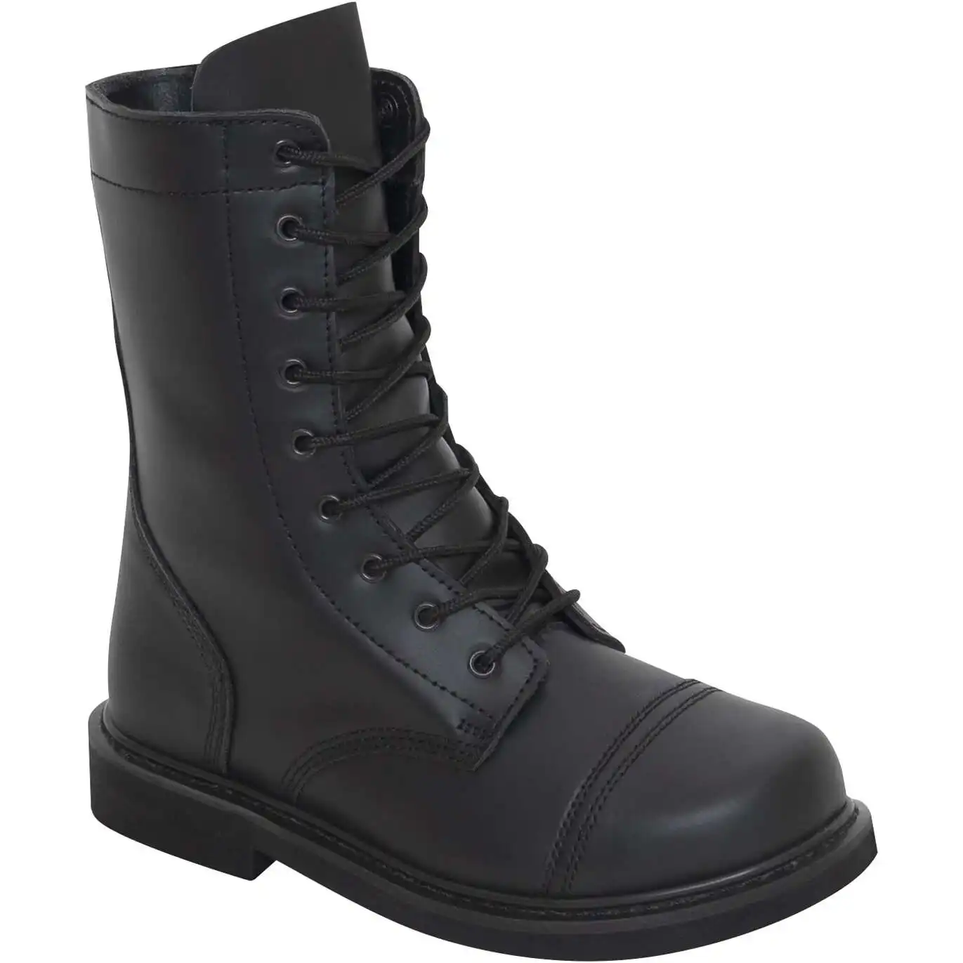Basic Issue G.I. Style 8-Inch Black Combat Boots