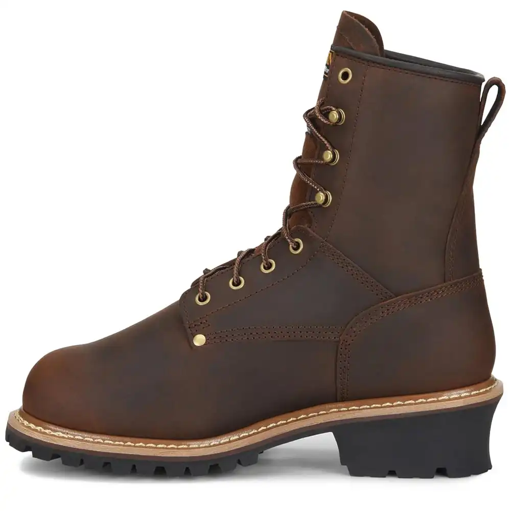 Alternative view of Carolina CA7821 8-inch Steel Toe Waterproof Insulated MetGuard Logger