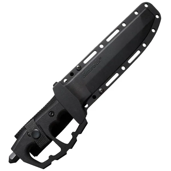 Alternative view of Cold Steel Chaos Double Edge Fixed Blade Knife - 80NTP