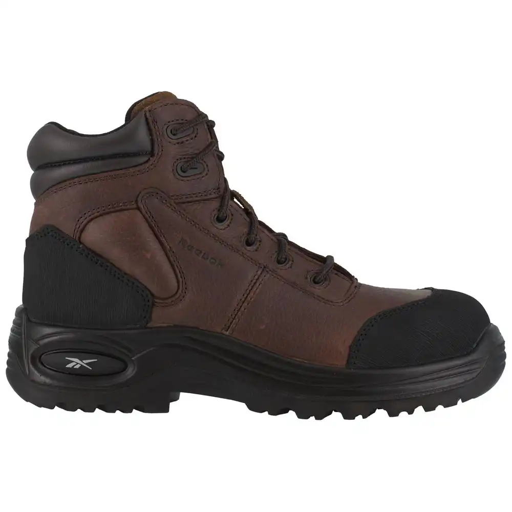 Alternative view of Reebok Trainex Men's Mid Composite Toe Brown Static Dissipative Work Boot